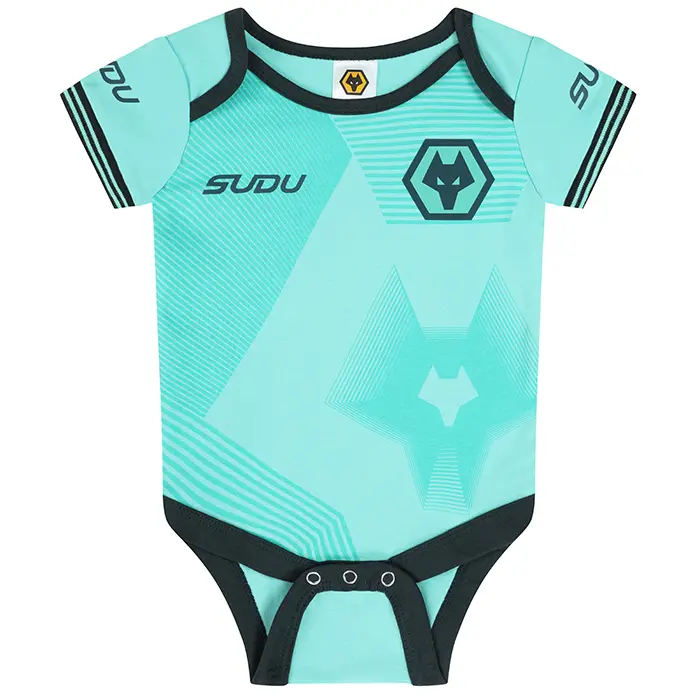 Wolverhampton Wanderers Shop | 2025-26 Kit Bodysuit Set – 3 Pack Wolverhampton Wanderers Merchandise